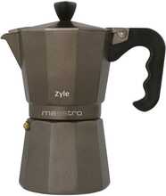 Espressokann Zyle Maestro ZY621MP, 9 tassi, 360 ml, pruun