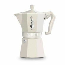 Kohvimasin Bialetti Moka Exclusive, 6 tassi, kreemjas