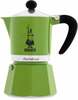 Moka kohvikann Bialetti Rainbow, 0.06 L, roheline