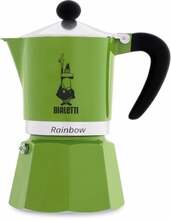 Moka kohvikann Bialetti Rainbow, 0.06 L, roheline