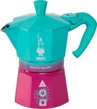 Kohvimasin Bialetti Moka Express Squid Game, 3 tassi, must