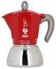 Mokakann Bialetti Moka Induction, 0.1 L, punane