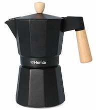 Moka kohvikann Homla Mia Mokka 806143, must, 6 tassi