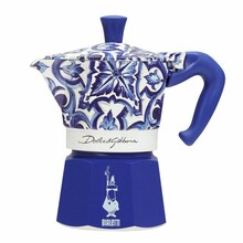 Kohvikeetja Bialetti Moka D&G Blu Mediterraneo, 3 tassi, sinine