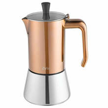 Espressokann Zyle Maestro ZY312MP, induktsioon, 4 tassi, 160 ml, kuldne