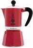 Moka kann Bialetti Rainbow 3 TZ, punane, 0.2 L