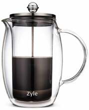 Kohvikann Zyle ZY800CF, läbipaistev, 0.8 L