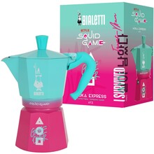 Kohvimasin Bialetti Moka Express Squid Game, 6 tassi, must