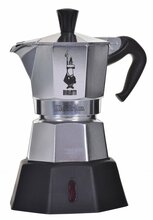 Moka kohvikann Bialetti Moka Pot, 0.090 L, hõbe/must