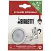 Lisatarvikute komplekt Bialetti Moka Express, 3-4 tassi, tihendid ja filter