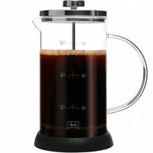 Presskann Melitta French Coffee Press, 1 L, läbipaistev/must