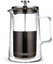 Kohvikann Zyle ZY1000CF, 1 L, läbipaistev