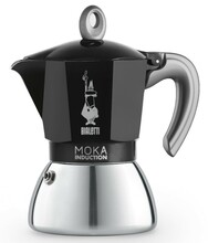 Kohvikann Bialetti Moka Induction, 6 tassi, must