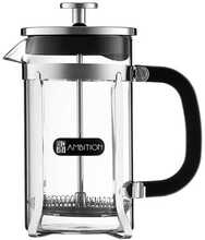 Presskann Ambition Barista, 0.6 L, hõbe/must