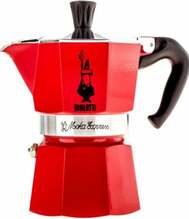 Mokakann Bialetti Moka Express, punane, 3 tassi