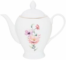 Teekann Ambition Flores, 1.1 L, valge