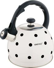 Vilega teekann King Hoff KH-1050, 2 L, valge/must