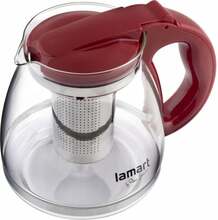 Teekann Lamart LT7074, 1.1 L, punane