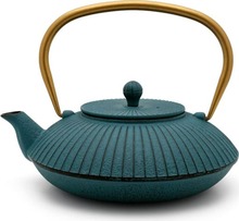 Teekann Bredemeijer Linhai, malm, 1,1 L, sinine
