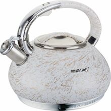 Veekeetja Kinghoff KH-1066, 3.0 L, kuldne/valge/hõbe