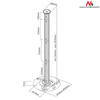 Projektori laekinnitus Maclean MC-517S, 80-980 mm, 10 kg, hõbe