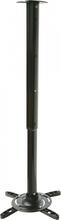 Projektori laekinnitus ART P-105B, 60-102 cm, 15 kg, must