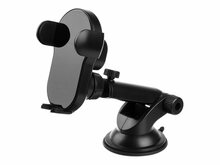 Automaatne telefonihoidja FIXED Matic XL, must, 6-8 cm