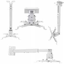 Projektori kinnitus Zenwire 4-in-1, valge, 25 kg