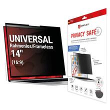 Privaatusefilter DISPLEX Privacy Safe Uni, 14 tolli, 16:9