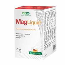 Dias Magliquid magneesiumtsitraat kotikesed, 20 tk