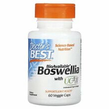 Doctor's Best Boswellia with UC-II, 60 v-kapslit