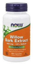 NOW Foods pajukoore ekstrakt, 400 mg, 100 kapslit
