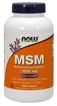 NOW Foods MSM metüülsulfonüülmetaan 1500 mg, 200 tabletti