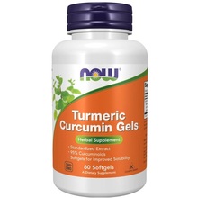 Now Foods Turmeric Curcumin, 60 pehmekapslit