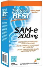 Doctor's Best SAM-e 200 mg, 60 tabletti
