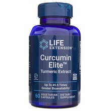 Life Extension Curcumin Elite kurkumi ekstrakt, 60 kapslit