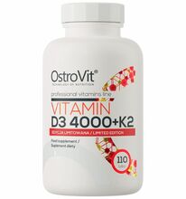 OstroVit Vitamin D3 4000 IU + K2, 110 tabletti
