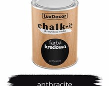 Kriidivärv Luxdecor Chalk-It, 750 ml, antratsiit