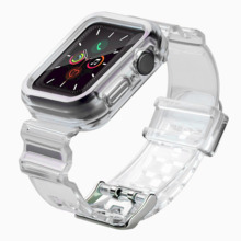 Fusion Accessories silikoonrihm 38/40/41mm, must