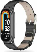 Kellarihm Tech-Protect LeatherFit, Xiaomi Smart Band 8 / 8 NFC, must