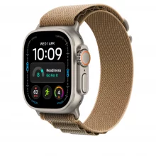 Apple 49mm Desert Alpine Loop, Medium, Natural Titanium Finish, MK7H4ZM/A