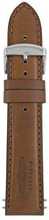 Zeppelin nahast rihm, 22 mm, pruun