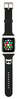 Apple 4/5/6/7/SE Karl Lagerfeld silikoonrihm, must, 38/40/41mm
