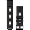 Garmin QuickFit 26, 010-13393-00, must/hall silikoonrihm