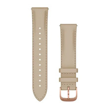 Garmin Luxe nahast kellarihm, 20 mm, Light Sand