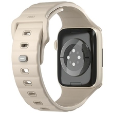 Uniq Stride FKM kummist rihm Apple Watch Series 1-9 / SE / SE2 38/40/41mm, khaki