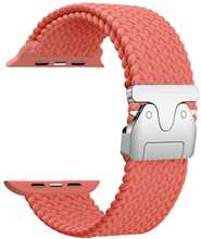 Beline Woven Nylon Parachute rihm Apple Watch 38/40/41mm, roosa-punane