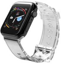 Silikoonrihm Hurtel Strap Light Apple Watch 42/44 mm, must