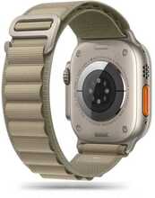 Kellarihm Tech-Protect Nylon Pro Titanium Olive Apple Watch 4/5/6/7/8/9/SE/Ultra 1/2 (42/44/45/49 mm)