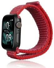 Beline nailonrihm Apple Watch 38/40/41mm, punane
